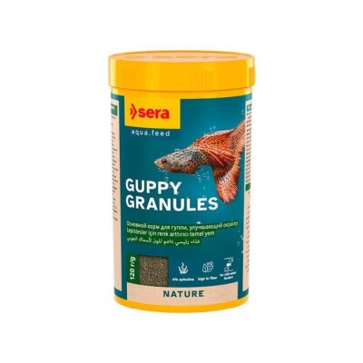 Sera Guppy Granules Lepistes Balığı Yemi 250 Ml 120 Gr