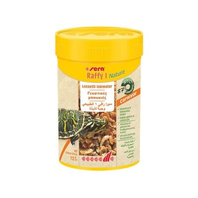 Sera Raffy I Nature Gammarus Lezzetli Lokmalar Kaplumbağa Yemi 100 ml