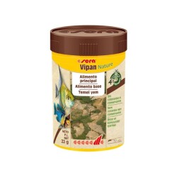 Sera Vipan Nature Süs Balıkları İçin Pul Temel Yem 100 ml - Sera