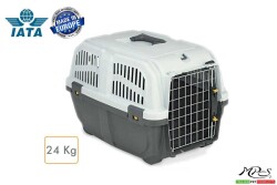 Skudo Lata 3 Kedi Köpek Taşıma Kafesi 60 cm - Skudo