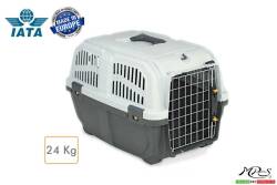 Skudo Lata 3 Kedi Köpek Taşıma Kafesi 60 cm - 2
