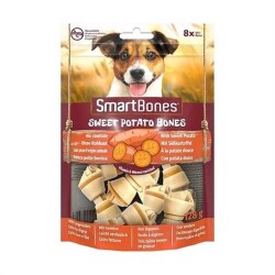 Smartbones Tavuk ve Tatlı Patatesli Mini Düğüm Kemik Köpek Ödülü 128 gr 8 Adet - SmartBones