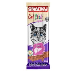 Snacky Ciğerli Stick Kedi Ödülü 3 X 5 Gr - Snacky