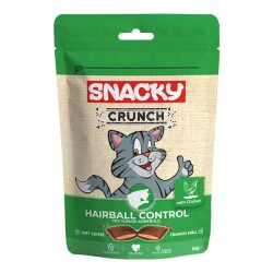 Snacky Crunchy Tavuklu Kedi Ödülü Hairball Control 60 gr - Snacky