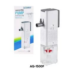 Sobo AQ-1500F Yeni Nesil İç Filtre Beyaz 25W 1500 Lt/h - Sobo