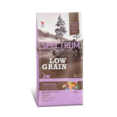 Spectrum Somon Hamsi ve Yaban Mersinli Düşük Tahıllı Kısırlaştırılmış Kedi Maması 12 kg - 1