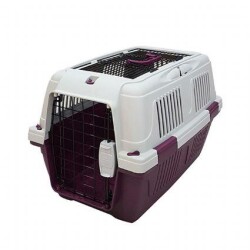 Strong CD4 Üstten Açılabilir Kedi-Köpek Taşıma Çantası Bordo - Strong