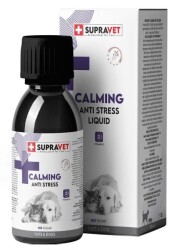Supravet Anti Stress Kedi ve Köpekler İçin Sıvı Sakinleştirici Damla 100 ml - Supravet