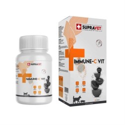 Supravet Immune Kedi ve Köpek İçin Bağışıklık Sistemi Güçlendirici Tablet (75 Tablet) - Supravet