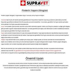 Supravet Kedi Deri ve Tüy Bakım Yağı; Bit, Pire, Kene Dış Parazit Ense Damlası - 2