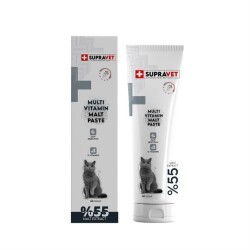 Supravet Kediler İçin Taurinli Multi Vitamin Kedi Macunu 100 gr - Supravet