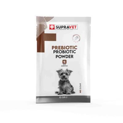 Supravet Köpek Bağışıklık Güçlendirici Toz Probiyotik + Prebiyotik Takviyesi 1,5 gr - 1 Adet - 1