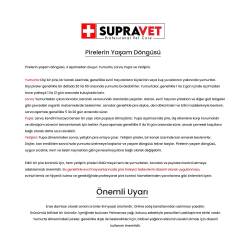 Supravet Küçük Irk Köpek Deri ve Tüy Bakım Yağı; Bit Pire Kene Dış Parazit Ense Damlası 1-10 kg (1 ml) - 2