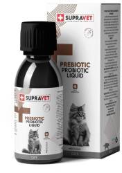 Supravet Probiyotik, Kedi Bağışıklık Güçlendirici Sıvı Probiyotik + Prebiyotik Takviyesi 100 ml - Supravet