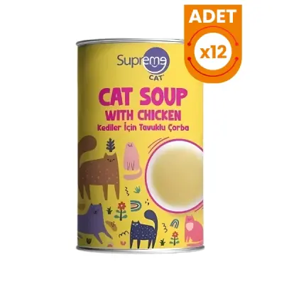 Supreme Cat Tavuklu Kedi Çorbası 135 Ml