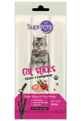 Supreme Cat Tavuklu ve Narlı Kedi Ödül Çubuğu 3 X 5 gr - Supreme