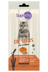 Supreme Cat Ton Balıklı ve Balkabaklı Kedi Ödül Çubuğu 3 X 5 gr - Supreme