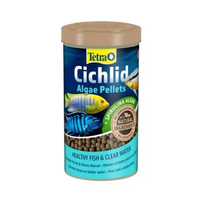 Tetra Cichlid Algae Bitkisel Cichlid Balık Yemi 500 Ml / 165 Gr