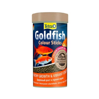 Tetra Goldfish Renklendirici Japon Çubuk Balık Yemi 250 Ml