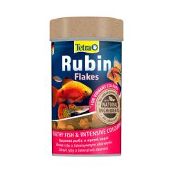 Tetra Rubin Flakes Renklendirici Tropikal Pul Balık Yemi 100 Ml - Tetra