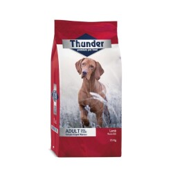 Thunder Kuzu Etli ve Pirinçli Yetişkin Köpek Maması 15 kg - Thunder