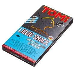 Tomi Kedi Kreması Somon ve İnülin 8 x 15 gr - Tomi