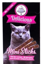 Tomi Mini Stick Karışık Çeşit Kedi Ödülü 20 x 2 Gr - 3