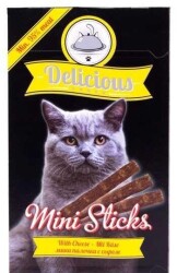 Tomi Mini Stick Karışık Çeşit Kedi Ödülü 20 x 2 Gr - Tomi