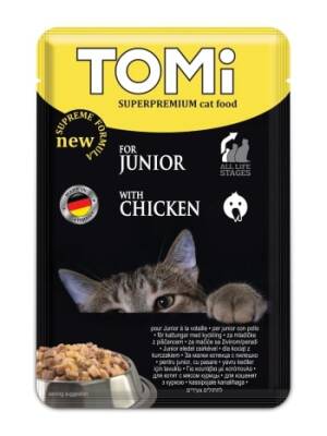 Tomi Pouch Kümes Hayvanlı Yavru Kedi Konservesi 100 gr - 1