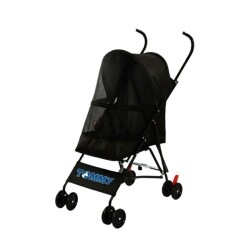 Tommy Evcil Hayvan Arabası 60x43x94 cm Siyah Max 15 kg - Tommy