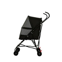 Tommy Evcil Hayvan Arabası 60x43x94 cm Siyah Max 15 kg - 2