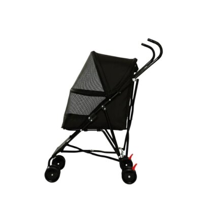 Tommy Evcil Hayvan Arabası 60x43x94 cm Siyah Max 15 kg - 2
