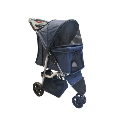 Tommy Evcil Hayvan Arabası 87x50x107cm Lacivert Max 20 Kg - 2