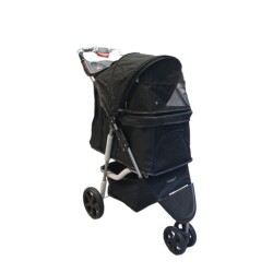 Tommy Evcil Hayvan Arabası 80x46x99cm Siyah Max 15 Kg - Tommy