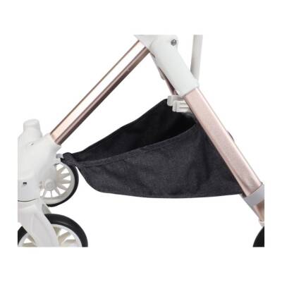 Tommy Evcil Hayvan Arabası 83x48,5x110 cm Gold Füme Max 10 kg - 4