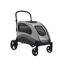 Tommy Evcil Hayvan Arabası 90x73x108 Cm Gri Max 60 Kg - 2