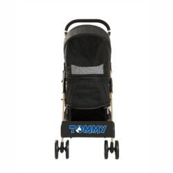 Tommy Evcil Hayvan Arabası 67x47x98 Cm Siyah Max 15 Kg - 2