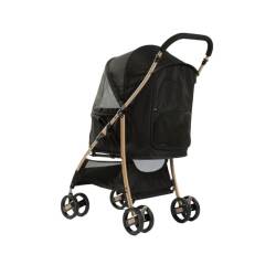 Tommy Evcil Hayvan Arabası 67x47x98 Cm Siyah Max 15 Kg - 3
