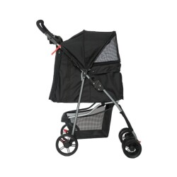 Tommy Evcil Hayvan Arabası 80.5x45.5x101 Max Siyah 15 Kg - 2