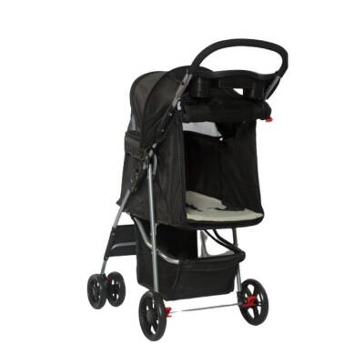 Tommy Evcil Hayvan Arabası 80.5x45.5x101 Max Siyah 15 Kg - 3