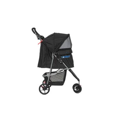 Tommy Evcil Hayvan Arabası 81x45.5x101 Cm Siyah Max 15 Kg - 1