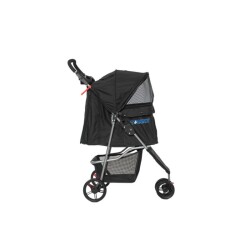 Tommy Evcil Hayvan Arabası 81x45.5x101 Cm Siyah Max 15 Kg - Tommy