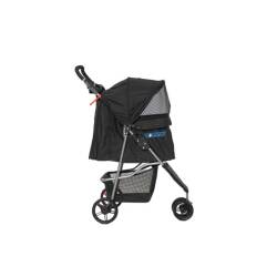 Tommy Evcil Hayvan Arabası 81x45.5x101 Cm Siyah Max 15 Kg - Tommy
