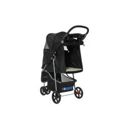Tommy Evcil Hayvan Arabası 81x45.5x101 Cm Siyah Max 15 Kg - 2