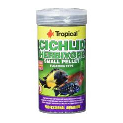 Tropical Cichlid Herbivore Small Pellet Çikilet Balık Yemi 360 Gr - TROPICAL