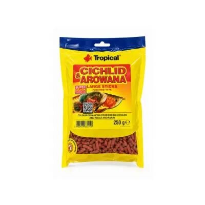 Tropical Cichlid&Arowana Large Sticks Arowana Balığı Yemi 250 Gr