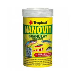 Tropical Nanovit Granulat Granül Balık Yemi 70 Gr - TROPICAL