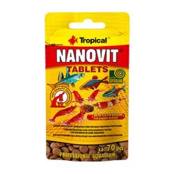Tropical Nanovit Tablets Tablet Balık Yemi 10 Gr - TROPICAL