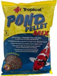 Tropical Pond Pellet Mix Worms Pelet Balık Yemi 130 Gr - TROPICAL