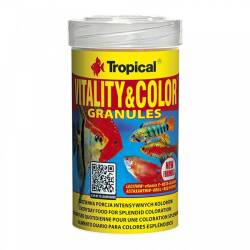 Tropical Vitality&Color Granules Renk Arttırıcı Granül Balık Yemi 138 Gr - TROPICAL
